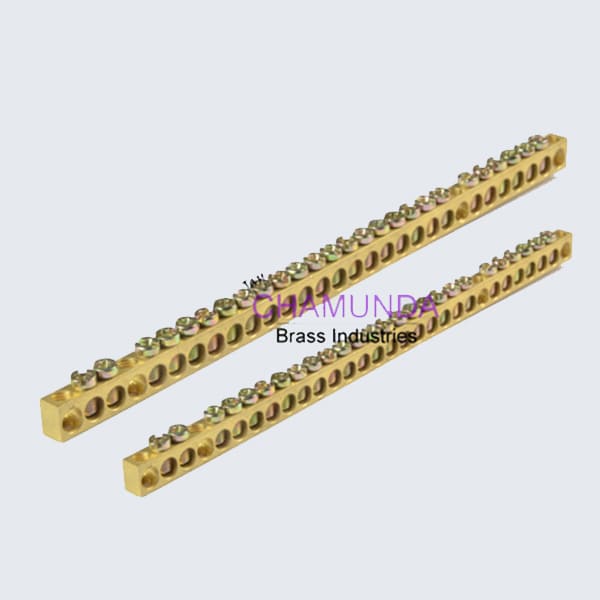 Brass Neutral Link & Bars 12